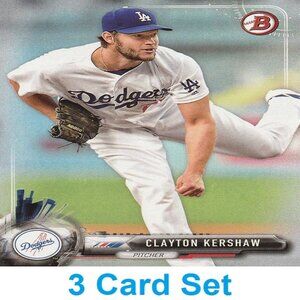 Clayton Kershaw MLB Card Collection